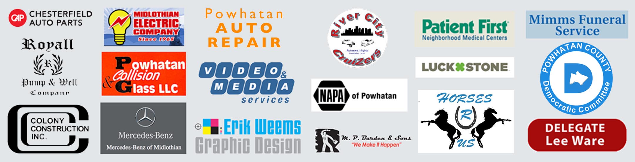 Powhatan Fair sponsors